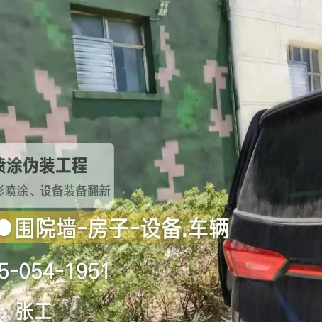 唐山数码迷彩漆施工